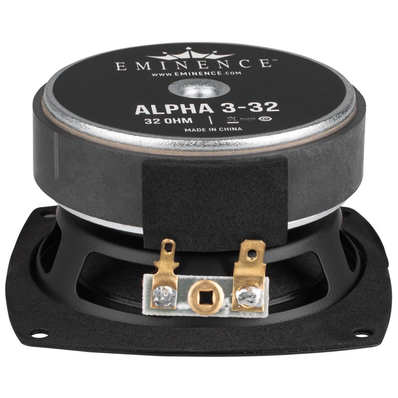 Eminence Speaker Alpha 3-32 3" Full-Range Speaker 32 Ohm,Block,Alpha 3-8Î© - Image 2